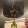 Pair of upcycled lamps with William Morris design Image 3