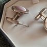 silver cufflinks Image 4
