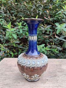 Florrie James Art Nouveau Doultan Lambeth Vase