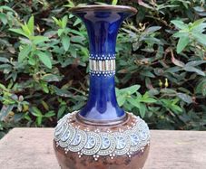 Florrie James Art Nouveau Doultan Lambeth Vase