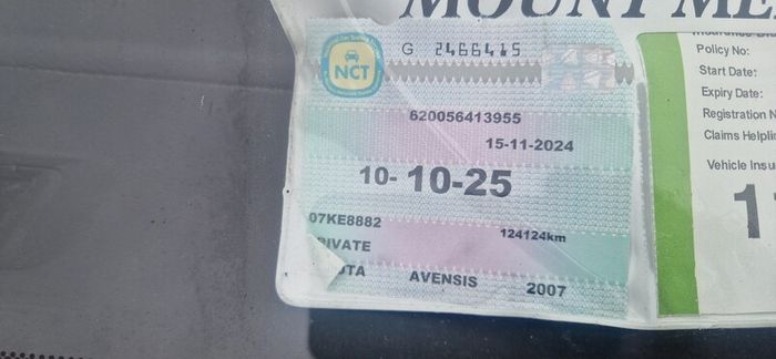 2007 Toyota Avensis