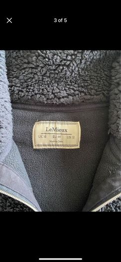 Le Mieux Navy Teddy Fleece