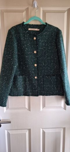 Rue de Femme  Forest Green Wool Jacket