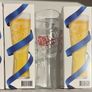 Peroni birra Roma nastro azzurro italiana asahi birra Moretti Half Pint Beer Glass Image 2