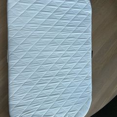 Baby Elegance Crib Mattress and 2 100% cotton fitted sheets