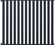 Fence Panel Anthracite 170.5x170 cm Powder-coated Steel