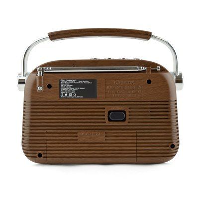 2 Band 'Vintage' Rechargeable Portable Radio USB
