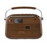 2 Band 'Vintage' Rechargeable Portable Radio USB Image 2