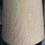 2 Matching ( exactly the same ) Tall Cream / Off White Tall Floor Standing Lamps - will sell individually Image 2