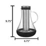 JoyJolt Fresco Cold Brew Coffee Maker - Non Slip Base - 1.5 Litre Image 6