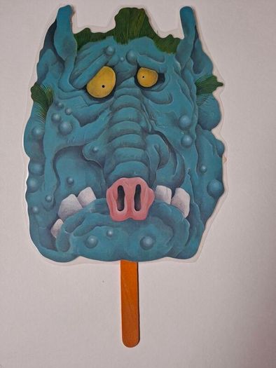 Halloween Hand Held Masks (Laminated)