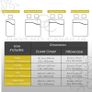 FREE EXPRESS SHIPPING Metalic Marble Duvet Cover Sets, Reversible Triangle Bedding Double Bed Set, Washable Quilt Covers, Ochre/Grey Image 2