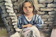 Painting of a girl