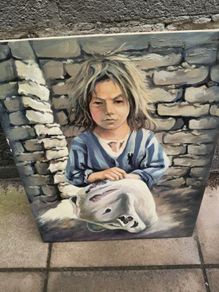 Painting of a girl