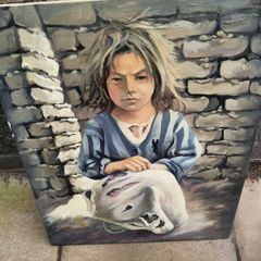 Painting of a girl