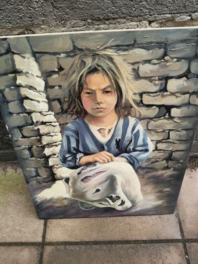 Painting of a girl