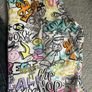 Girls dungaree dress, age 11 Image 2