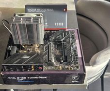 intel i5 12600kf + B760 MAG Tomahawk Wifi Motherboard + Noctua Cooler
