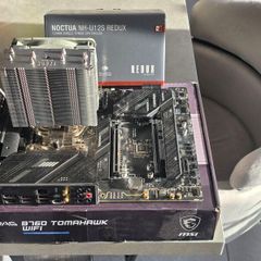 intel i5 12600kf + B760 MAG Tomahawk Wifi Motherboard + Noctua Cooler