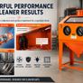 341L Sandblasting Cabinet with Dust Extraction Image 2
