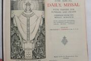 Vintage 1950s Irish Prayer Book - The Ideal Daily Missal - Bassi &amp; Co, Dublin