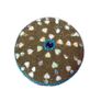 Vintage Beautiful Eyeshadow Tin Pill Trinket  Box Metal Decorated Image 3