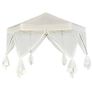 Hexagonal Pop-Up Marquee with 6 Sidewalls Cream White 3.6x3.1 m Image 7