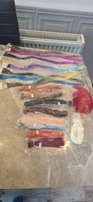 19 x Packs of Hair Fake Faux Doll Rehair Project