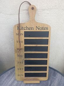 Vintage Weekly Kitchen Planer