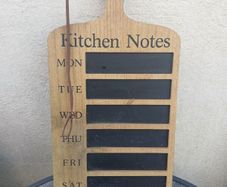Vintage Weekly Kitchen Planer