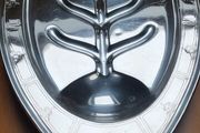 silver tray