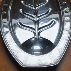silver tray