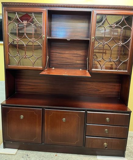 Mahogany drinks cabinet