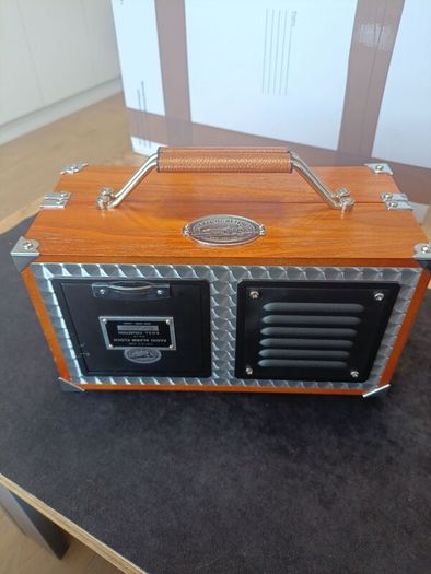 Spirit of St. Louis Aviator Alarm Clock Radio Flight Case S.O.S.L. Collection