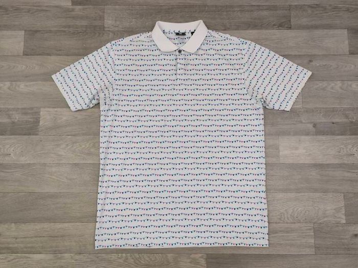 FootJoy FJ Patterned Golf Polo Shirt Mens XL