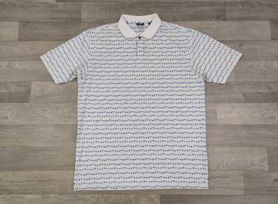 FootJoy FJ Patterned Golf Polo Shirt Mens XL