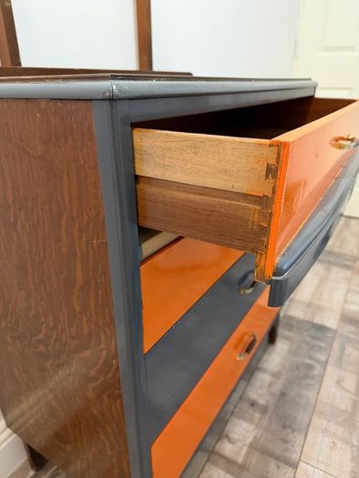 vintage chest of drawers