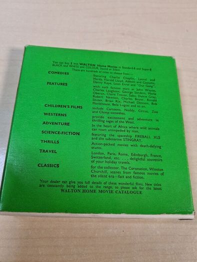 SUPER 8 WORLD CUP FINAL 1966 projector film reel 8mm WATSON Vintage