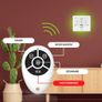 Daewoo AM301 Alarm System with Touch Screen, Motion Sensor for Animals, Door Contacts and Remote Controls, Remote Control in All Safety Image 7