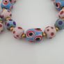 Antique Venetian Style Eyes Glass Beads Necklace Image 8