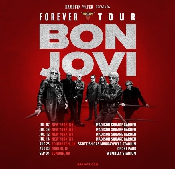 2 Bon Jovi Tickets