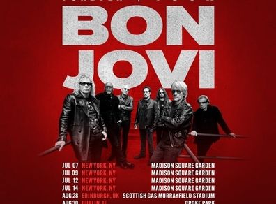 2 Bon Jovi Tickets