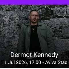 Dermot kennedy concert tickets