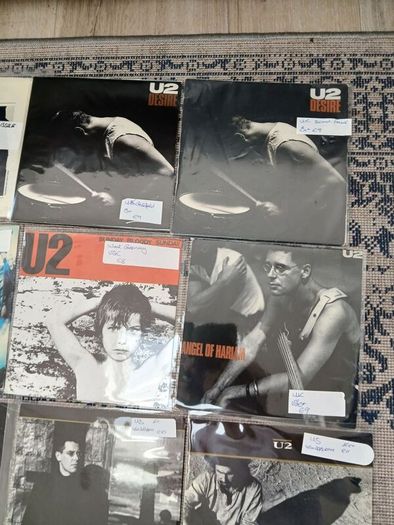 U2 7" Record lot