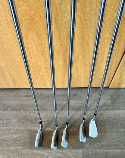 Silver Diamond Steel golf iron half set