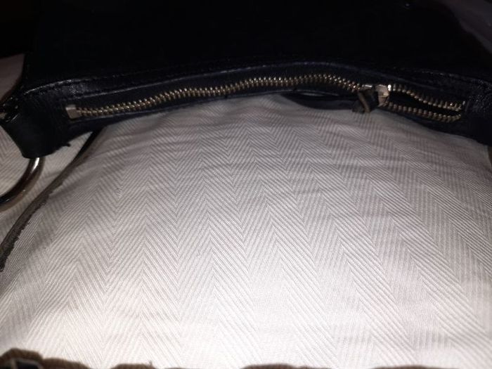 DKNY logo'd Black shoulder bag