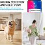 Smart Indoor Security Camera with One-touch Call Function, Image 6