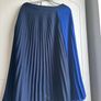 Next Pleated Midi Skirt Blue Image 4