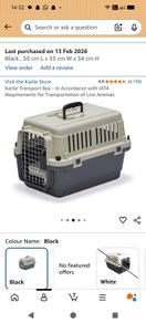 Cat / Dog Carrier box