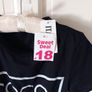 Black T Shirt with Frill size XS-S Image 4